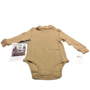 Leveret Long Sleeve Baby Bodysuit Turtleneck
